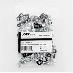 Adex - Montážní sada M6, 50ks v sáčku