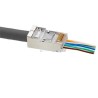 ADEX Simple konektor CAT6 FTP RJ45 Plug-Pass through