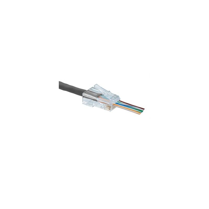 ADEX Simple konektor CAT5E UTP RJ45 Plug-Pass through