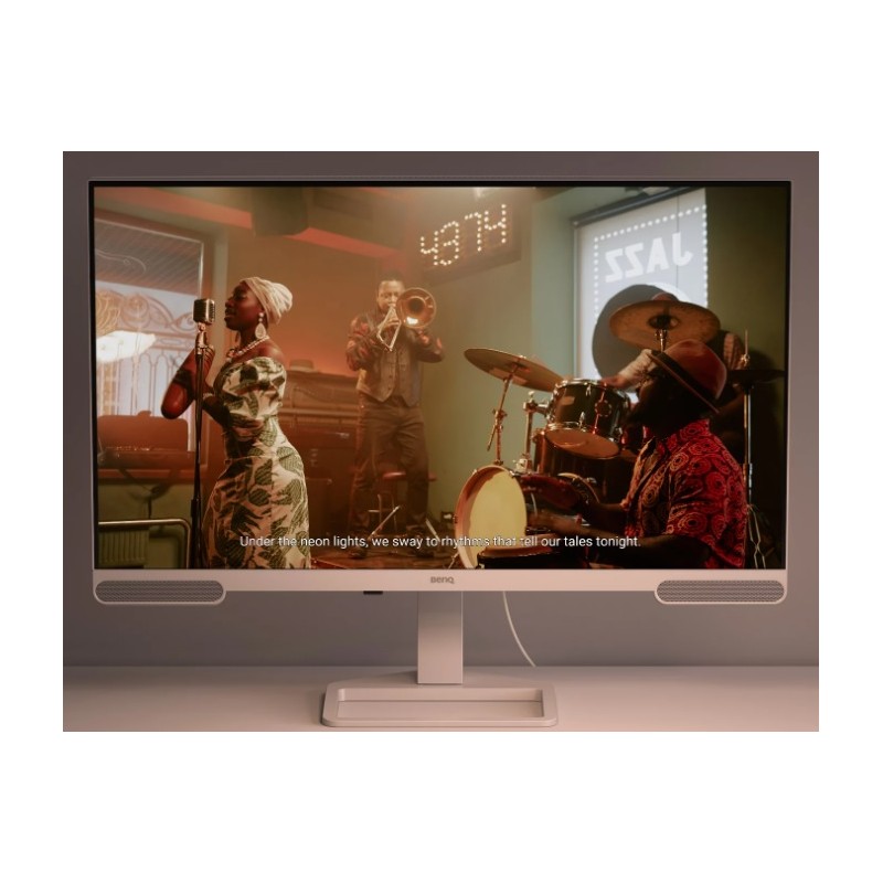 BenQ LCD EW3290U 32" IPS/3840x2160/5ms/350nits/1000:1/3xHDMI/5XUSB/repro/Pivot/VESA/Výškově nastavitelný/bílá