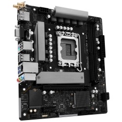 ASRock MB Sc LGA1851 H810M-X WIFI, Intel H810, 2xDDR5, 1xDP, 1xHDMI, 1xVGA, WiFi, mATX