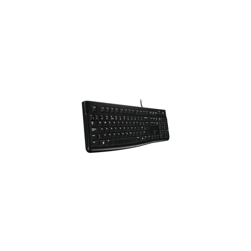 Logitech klávesnice K120, DE, USB, černá