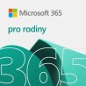 Microsoft 365 pro rodiny All Lng - předplatné na 1 rok - elektronická licence