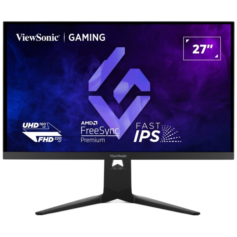 ViewSonic XG275D1-4K 27" 16:9 IPS,1920 x 1020 @320Hz 3840 x 2160 @160Hz, 0.5ms MPRT,2 HDMI, DP, USB-C, výš. nast.