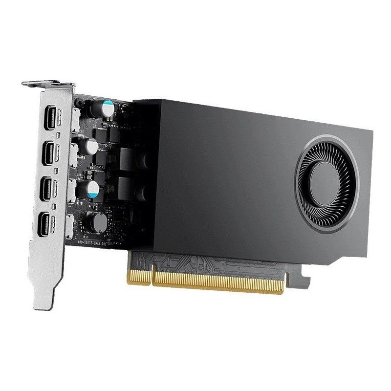 NVIDIA RTX A1000 / 8GB GDDR6 / PCIe 4.0 x8 / 4x MiniDP / Low Profile bracket v balení