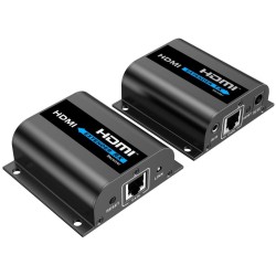 PremiumCord HDMI extender na 50m přes jeden kabel Cat6/6a/7, lokální HDMI výstup