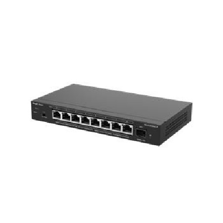 Reyee RG-ES209MG-P - 8-Port 2.5G Cloud Managed PoE Switch, 1 x 10G Uplink