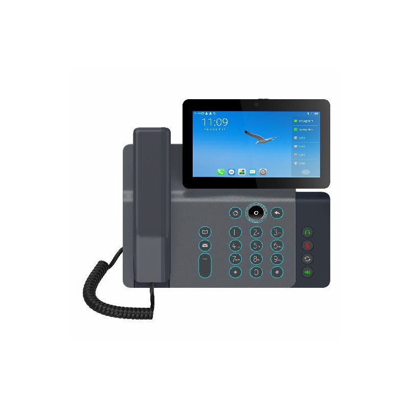 Fanvil V67 SIP telefon Android SIP telefon 7"bar.dotyk.displ., android 9, 20 SIP účt, 11 DSS tl.,WiF