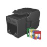 Solarix - samořezný keystone CAT5E UTP, RAL FIT moduly, SECURE CAP