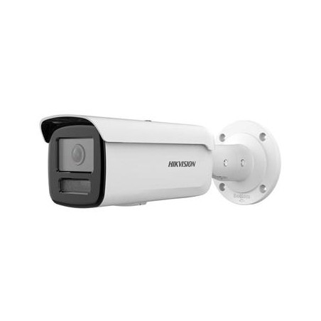 Hikvision 8MPix IP Bullet Hybrid ColorVu AcuSense kamera LED/IR 60m, mikrofon, IK10