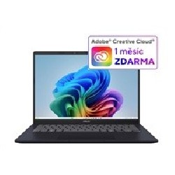 ASUS NTB Vivobook 14 (X1407QA-LY052W), Snapdragon X X1 26 100, 14" 1920 x 1200, 16GB, 1TB SSD, Adreno, W11 Home, Blue