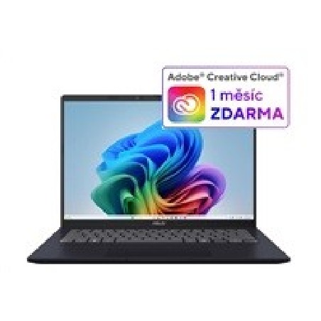 ASUS NTB Vivobook 14 (X1407QA-LY052W), Snapdragon X X1 26 100, 14" 1920 x 1200, 16GB, 1TB SSD, Adreno, W11 Home, Blue