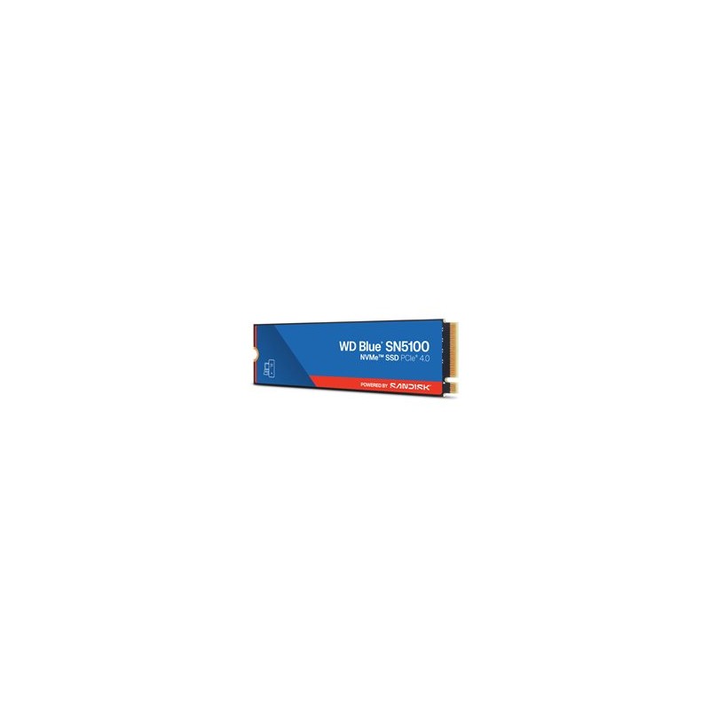 WD Blue SN5100 4TB SSD Powered by SANDISK / NVMe M.2 PCIe Gen4 / Interní / chladič / M.2 2280