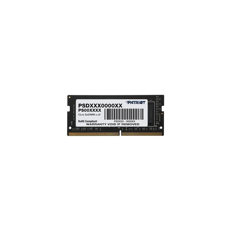 PATRIOT Signature 8GB DDR4 3200MHz / SO-DIMM / CL22 PSD48G320082S