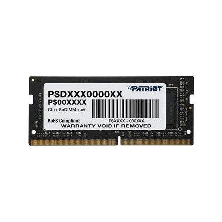 PATRIOT Signature 8GB DDR4 3200MHz / SO-DIMM / CL22 PSD48G320082S