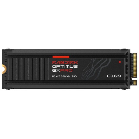 SANDISK Optimus GX PRO 8100 NVMe 4TB SSD Heatsink / NVMe M.2 PCIe Gen5 / Interní / M.2 2280
