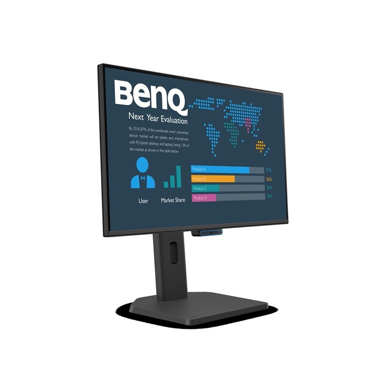 BENQ 24" LED BL2490TC/ 1920x1080/ IPS panel/ 1500:1/ 5ms/ DP/ HDMI/ USB-C/ repro/ výškově nastavitelný/černý
