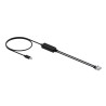 Yealink telefonní kabel pro řady WH63 E2/WH64/WH68 (1 ks)