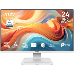 MSI monitor PRO MP241W E14V 23,8" VA/FHD/144Hz/1ms/HDMI/DP/bílá