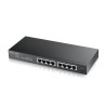 Zyxel GS1900-8 8-port Desktop Gigabit Web Smart switch: 8x Gigabit metal, IPv6, 802.3az (Green), fanless v2