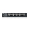 Zyxel GS1915-24E, 24-port GbE Smart hybrid mode Switch, standalone or NebulaFlex Cloud, rackmount, fanless