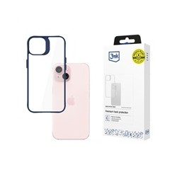 3mk ochranný kryt Satin Armor Case+ Blue pro Apple iPhone 15