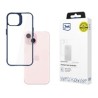 3mk ochranný kryt Satin Armor Case+ Blue pro Apple iPhone 15