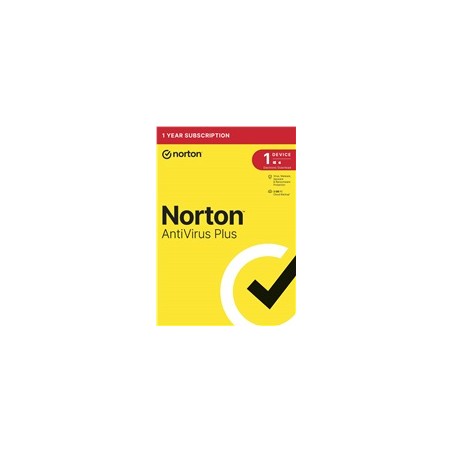 NORTON ANTIVIRUS PLUS 2GB CZ 1 uživatel pro 1 zařízení na 1 rok ESD