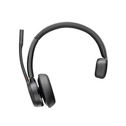 Poly bezdrátová náhlavní souprava Voyager 4310 MS Teams, BT700 USB-C adaptér, mono, nabíjecí stojánek