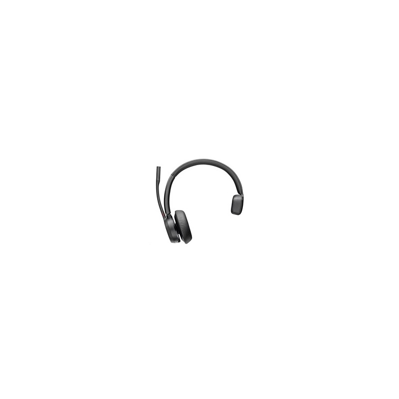 Poly bezdrátová náhlavní souprava Voyager 4310 MS Teams, BT700 USB-C adaptér, mono, nabíjecí stojánek