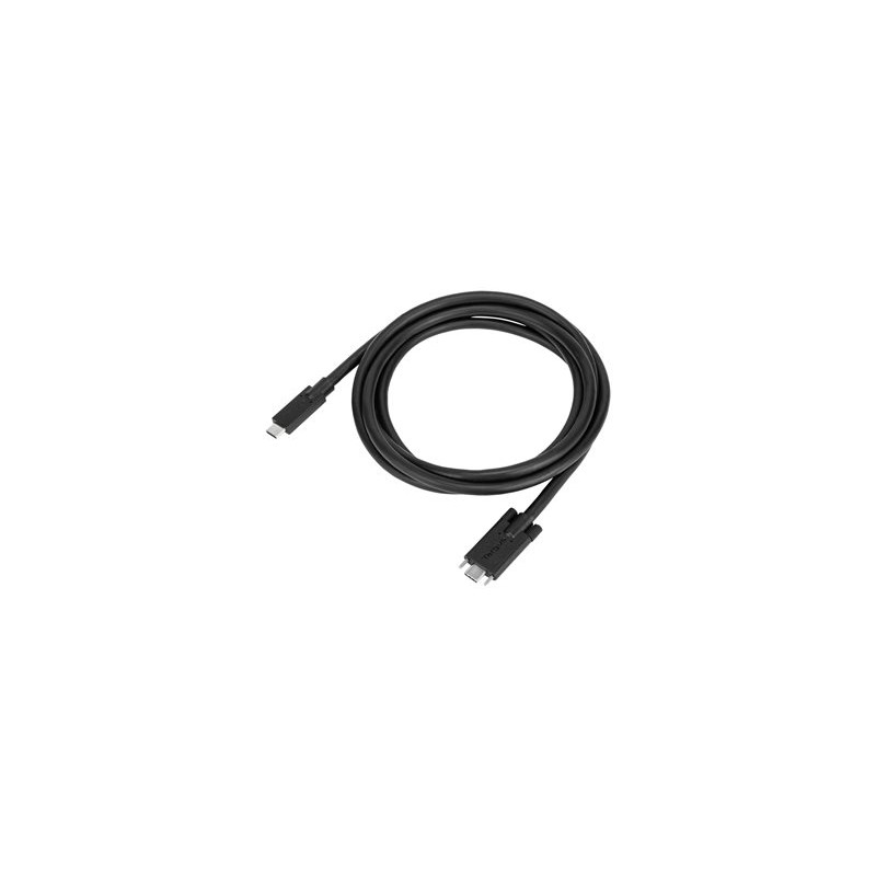 Targus - USB kabel - USB-C (M) do USB-C (M) šroubovací - 1.8 m - černá - pro P/N: DOCK191USZ, DOCK430EUZ, DOCK430USZ