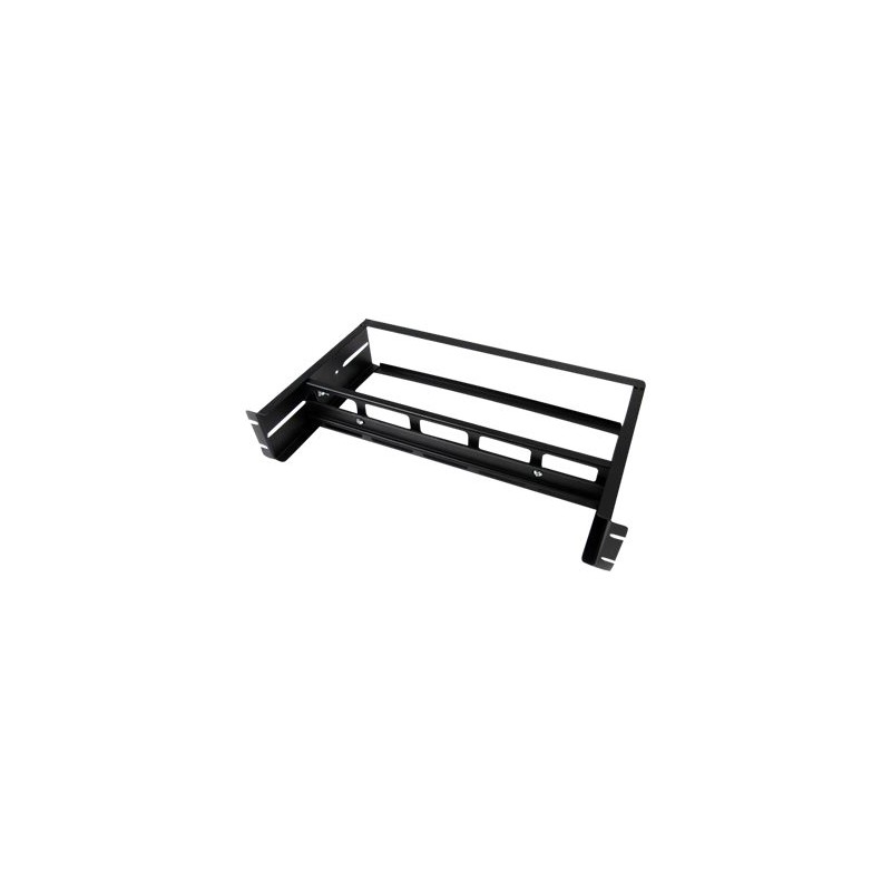 StarTech.com 2U DIN Rail Kit for Standard 19" Rack - Adjustable Depth Rackmount DIN Rail with Top Hat, Mini, G Rails