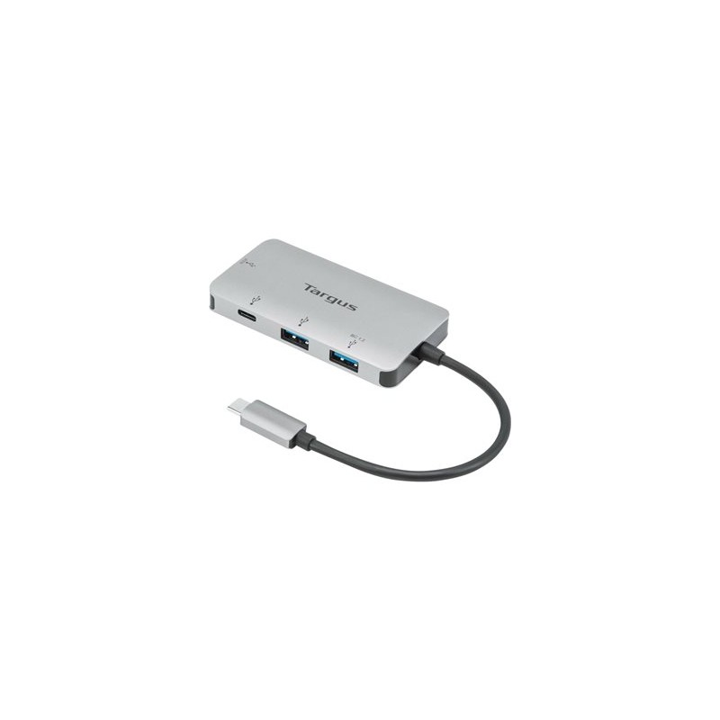 Targus - Rozbočovač - 2 x USB 3.2 Gen 1 + 1 x USB-C 3.2 Gen 1 + 1 x USB-C 3.2 Gen 1 (napájení) - desktop