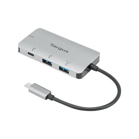 Targus - Rozbočovač - 2 x USB 3.2 Gen 1 + 1 x USB-C 3.2 Gen 1 + 1 x USB-C 3.2 Gen 1 (napájení) - desktop