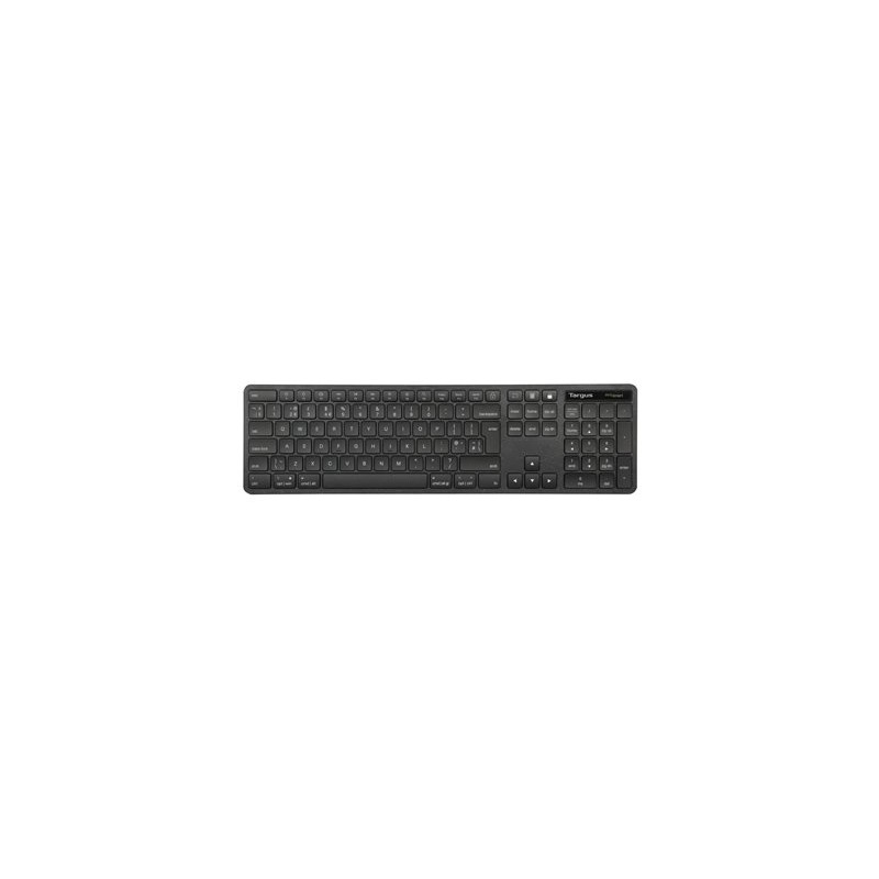 Targus EcoSmart - Klávesnice - full size - antibakteriální - USB - QWERTY - britská - černá