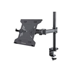 StarTech.com Laptop Desk Mount, Monitor and Laptop Mount for Desk, Displays 34in (8kg/17.6lb) & Laptops (4.5kg/9.9lbs)