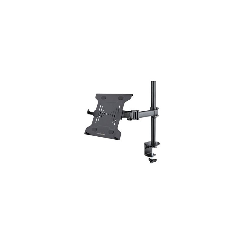 StarTech.com Laptop Desk Mount, Monitor and Laptop Mount for Desk, Displays 34in (8kg/17.6lb) & Laptops (4.5kg/9.9lbs)