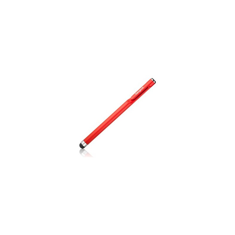 Targus - Dotykový hrot pro mobilní telefon, tablet - antimikrobiální, hladký - červená