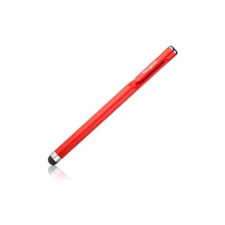Targus - Dotykový hrot pro mobilní telefon, tablet - antimikrobiální, hladký - červená