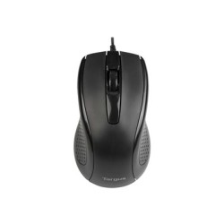 Targus Full-Size - Myš - antibakteriální - optický - kabelové - USB - černá