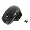 Targus - Myš - ergonomický - antibakteriální - pravák - 7 tlačítka - bezdrátový - 2.4 GHz - bezdrátový přijímač USB - černá