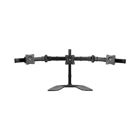 StarTech.com Triple Monitor Stand for VESA Mount Monitors up to 27" - Steel (ARMBARTRIO2) - Stojan (end caps, žerď, base plate