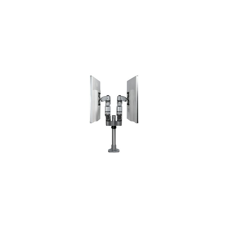 StarTech.com Desk Mount Dual Monitor Arm, Premium Articulating Monitor Arm, up to 27" VESA Mount Displays, Height Adjustable