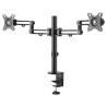 StarTech.com Desk Mount Dual Monitor Arm, Desk Clamp VESA Compatible Monitor Mount for up to 32 inch Displays, Ergonomic