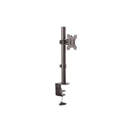 StarTech.com Single Monitor Desk Mount, Single Screen Heavy Duty Pole Mount for up to 8kg VESA Compatible Displays, Ergonomic