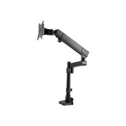 StarTech.com Desk Mount Monitor Arm with 2x USB 3.0 ports, Pole Mount Full Motion Single Arm Monitor Mount up to 17.6lbs/8kg