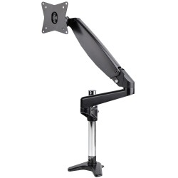 StarTech.com Desk Mount Monitor Arm for Single VESA Display up to 32" or 49" Ultrawide 8kg/17.6lb, Full Motion Articulating &