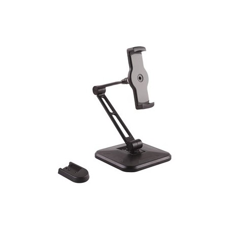 StarTech.com Universal Tablet Stand - Portable Tablet Stand w/ Optional Wallmount Base - Adjustable Pivoting Tablet Stand