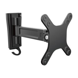 StarTech.com Monitor Wall Mount - Single Swivel - Supports Monitors 13" to 34" - VESA Monitor Wall Mount Bracket - Black