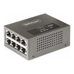 StarTech.com 4-Port Multi-Gigabit PoE++ Injector, 5/2.5G Ethernet (NBASE-T), PoE/PoE+/PoE++ (802.3af/802.3at/802.3bt), 160Watts